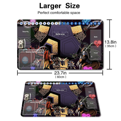 459568 - Board Game Digimon Playmat Games Mousepad for DTCG CCG Playmat.