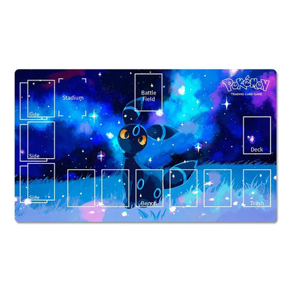 Umbreon Board Game Pokemon Playmat TCG CCG PTCG Trading Card Game Deskmat Mousepad