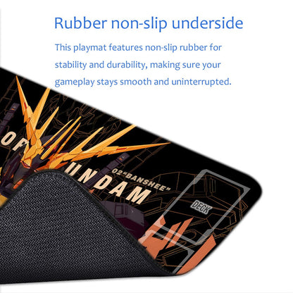 Gundam Playmat Suitable for GCG ,includes Storage Bag, 24 x 14 inches (GD5101421)