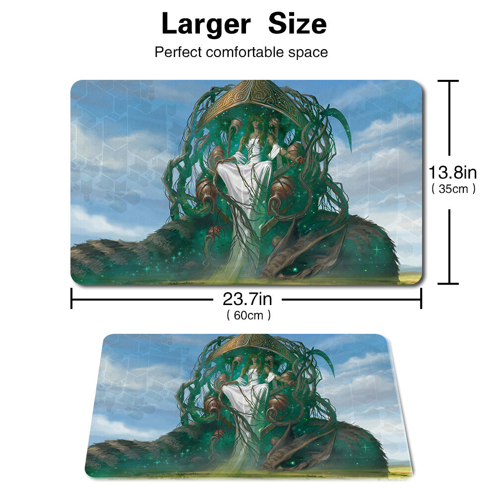 Karametra God of Harvests - Board Game MTG Playmat Mousepad Play Mat of TCG