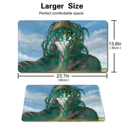Karametra God of Harvests - Board Game MTG Playmat Mousepad Play Mat of TCG