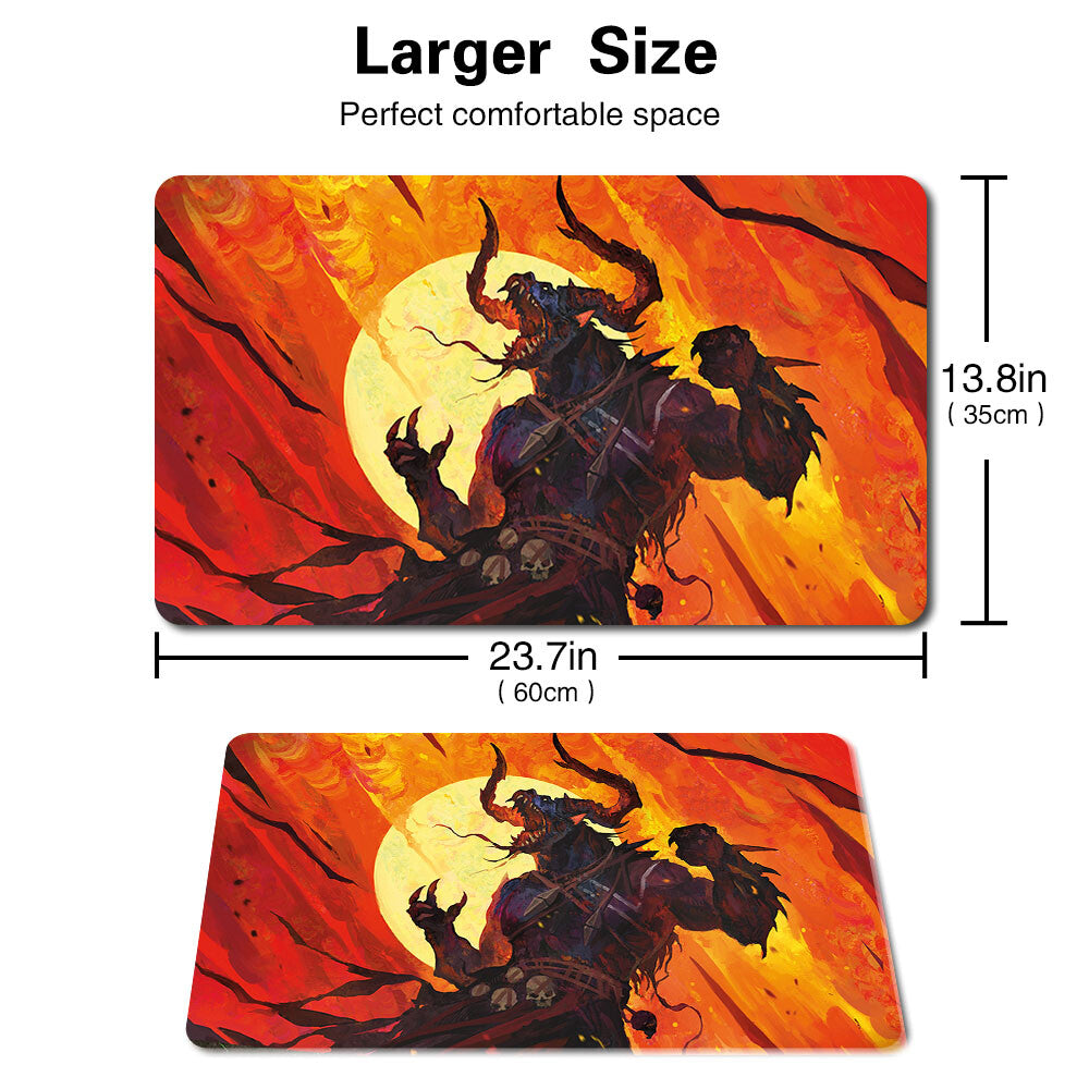 MORAUG, FURY OF AKOUM - Board Game MTG Playmat Games Mousepad Play Mat of TCG