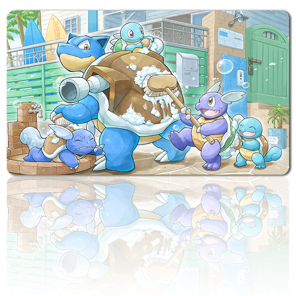 1278105 - Board Game Pokemon Blastoise Playmat Games Mousepad Play Mat of TCG