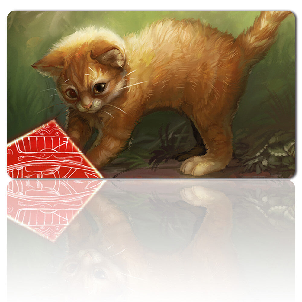 Adorable Kitten - Board Game MTG Playmat Games Mousepad Play Mat of TCG