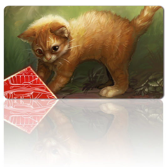 Adorable Kitten - Board Game MTG Playmat Games Mousepad Play Mat of TCG