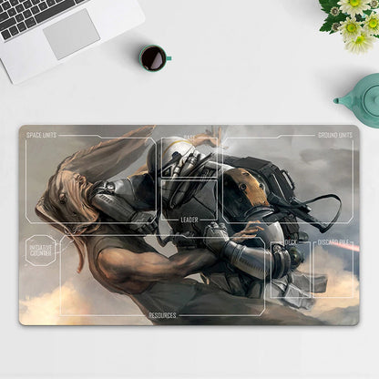 Playmat Shadow TCG Starwars : Unlimited Trading Card Game Play Mat Free Bag