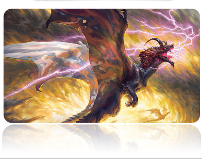 Dragon-themed product with a fork on a white background