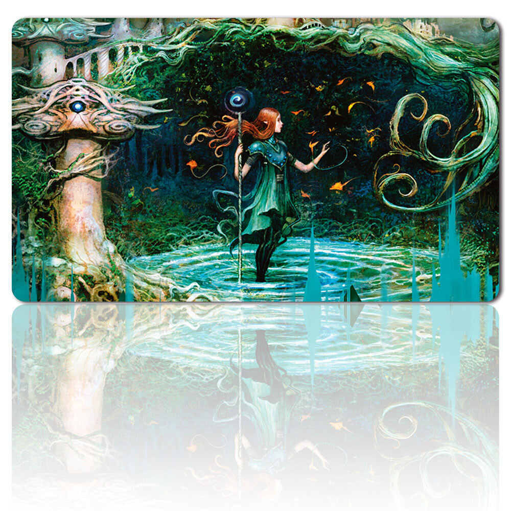 Growth Spiral - Board Game MTG Playmat Games Mousepad Play Mat of TCG