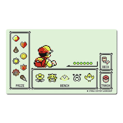 Pixel Graph Series 8 Board Game Pokemon Table Playmat Card Play Mat TCG CCG Pad