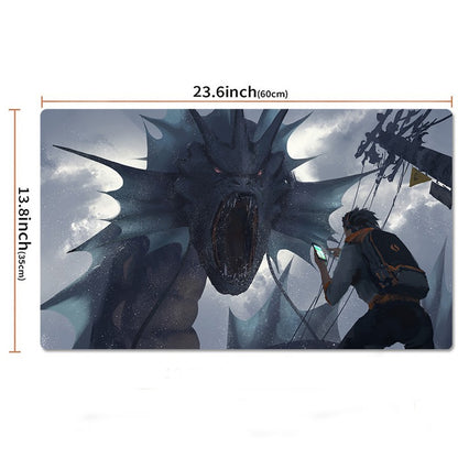 Gyarados Pokemon Table Playmat PTCG TCG CCG Play Pad Trading Card Games Mat