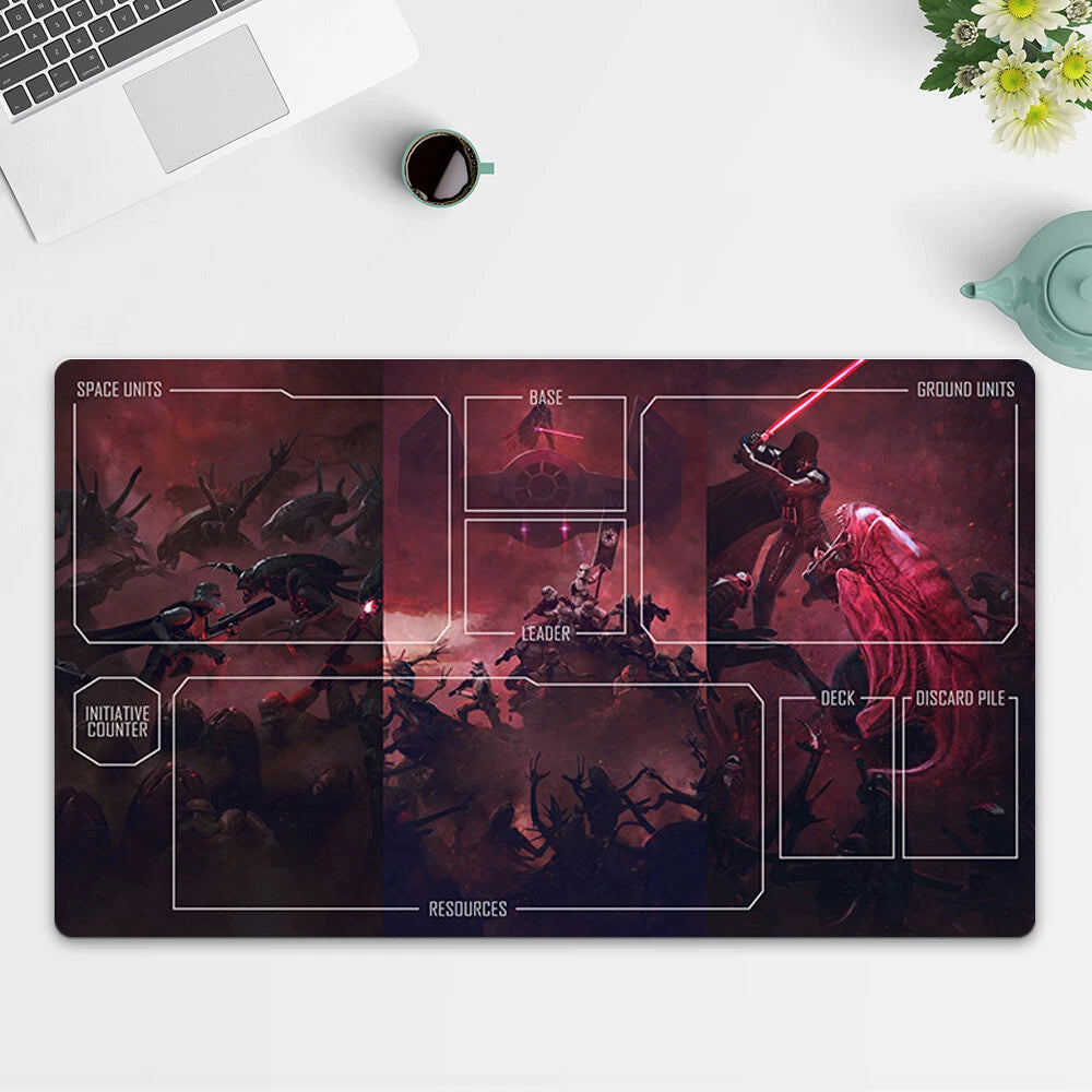 Playmat Darth Vader TCG Starwars : Unlimited Trading Card Game Play Mat Free Bag
