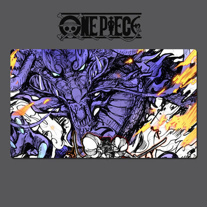 Oden vs Kaido O-P Table Playmat OPCG TCG CCG Play Pad Trading Card Game Mat