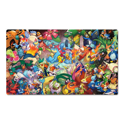 Board Game PokemoAdventure Table Playmat Card Play Mat TCG CCG Pad Mousepad