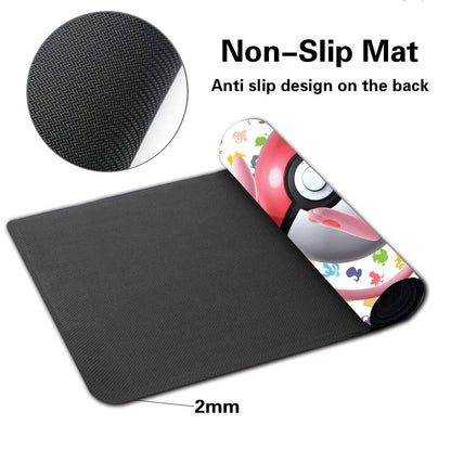 Mew Board Game Pokemon Table Playmat TCG CCG Mat Gaming Play Pad Mousepad & Bag