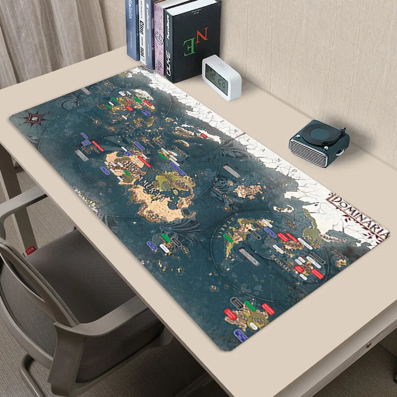 Dominaria Map MTG Playmat Trading Card Game Mat TCG CCG Pad Mousepad F40X70CM