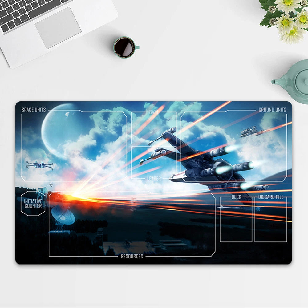 Playmat Battlefront TCG Starwars : Unlimited Trading Card Game Play Mat Free Bag