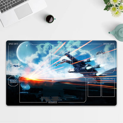 Playmat Battlefront TCG Starwars : Unlimited Trading Card Game Play Mat Free Bag