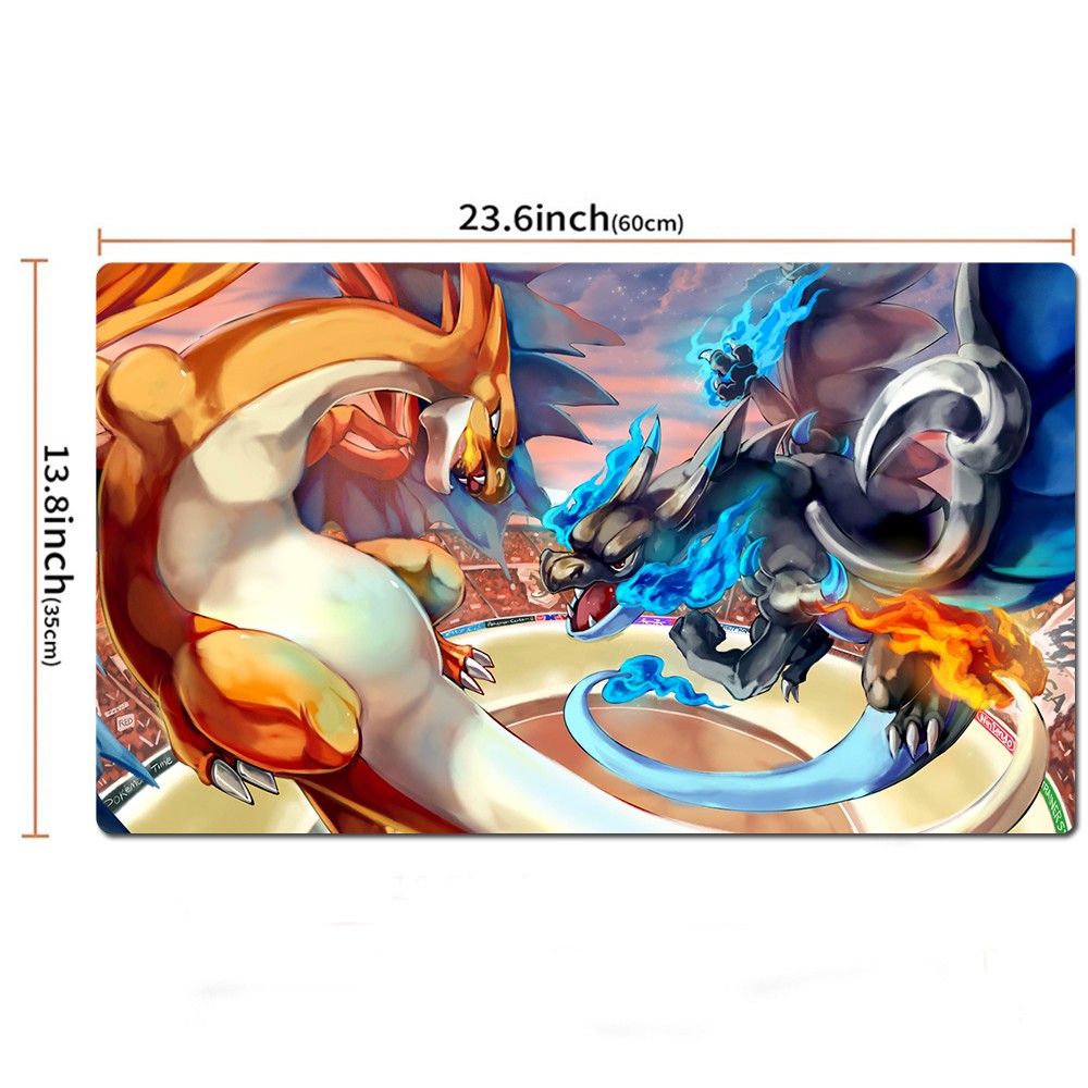 Charizard Board Pokemon Table Playmat PTCG TCG CCG Pad Trading Card Games Mat
