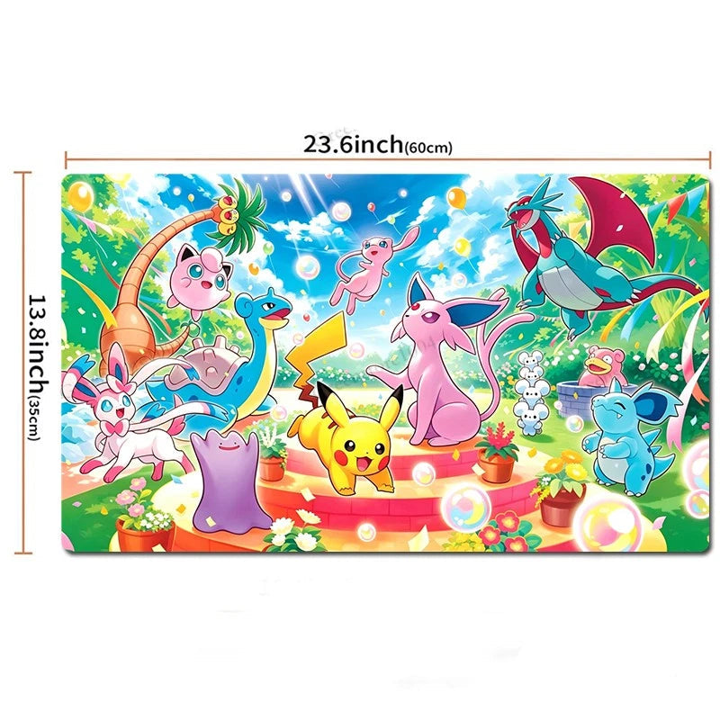 Espeon Sylveon Board Game Pokemon Table Playmat TCG CCG Mat Play Pad Mousepad