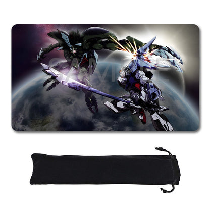 Gundam Playmat Suitable for GCG , includes Storage Bag, 24 x 14 inches (77205)