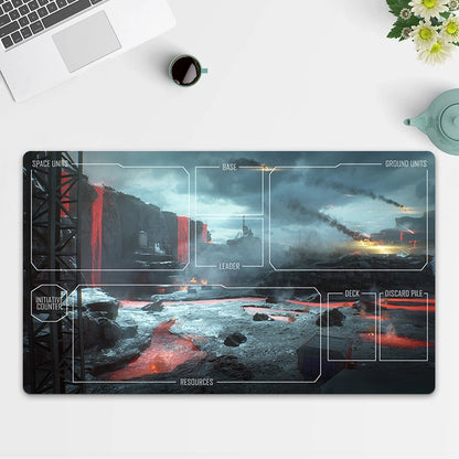 Playmat Battlefront TCG Starwars : Unlimited Trading Card Game Play Mat Free Bag