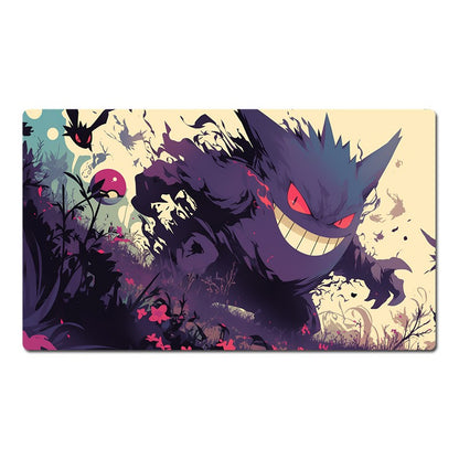 Gengar Board Game Pokemon Playmat PTCG TCG CCG Play Pad Trading Card Games Mat