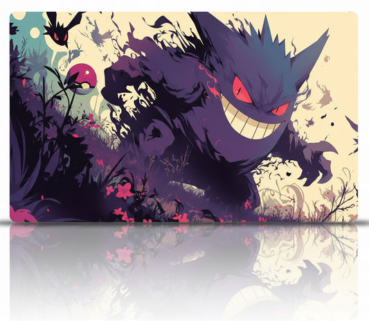 Gengar Board Game Pokemon Playmat PTCG TCG CCG Play Pad Trading Card Games Mat