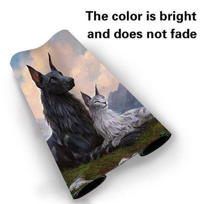 RIN AND SERI, INSEPARABLE- Board Game MTG Playmat Games Mousepad Play Mat of TCG