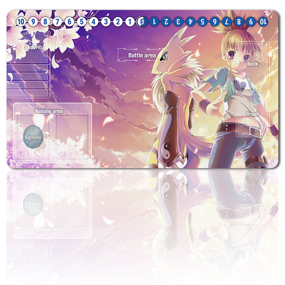 111362 - Board Game Digimon Playmat Games Mousepad for DTCG CCG Playmat.