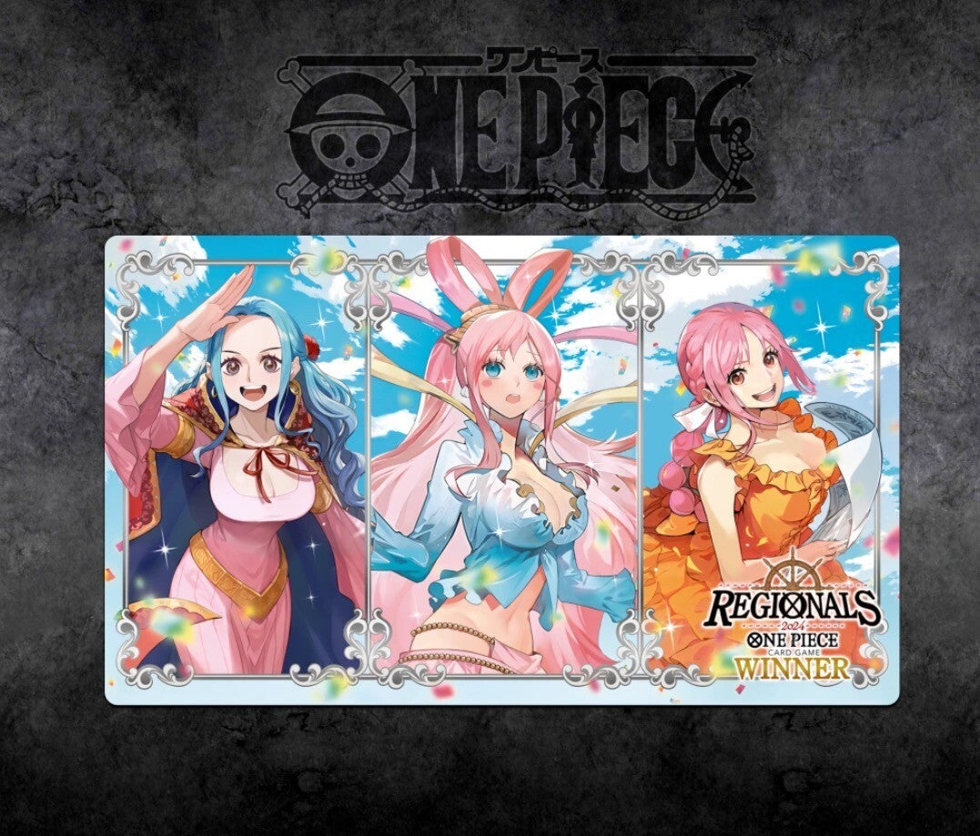 One Piece Playmat Without Zones OPCG TCG Card Game PlayMat 24x14in Standard Size