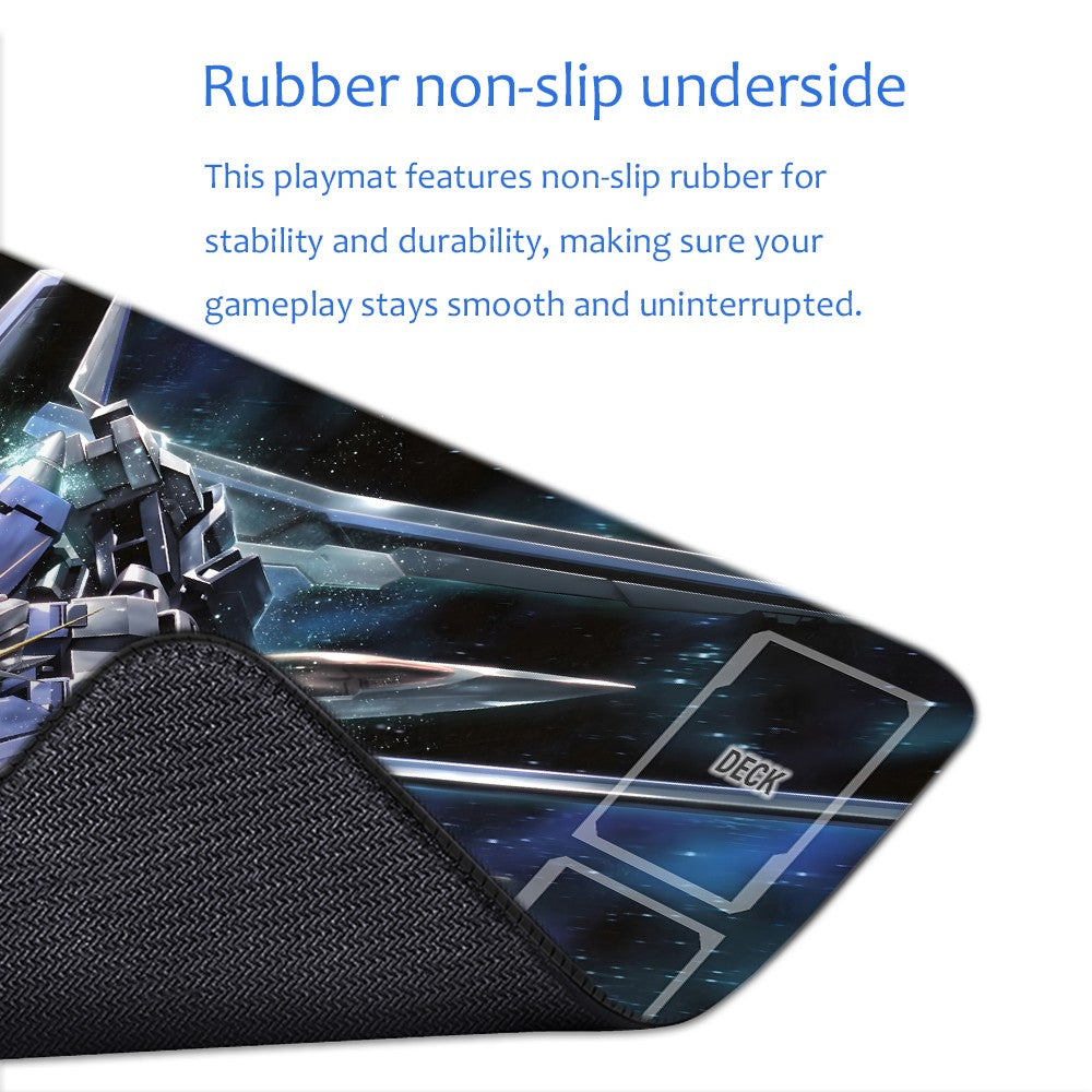 Gundam Playmat Suitable for GCG , includes Storage Bag, 24 x 14 inches (589076)