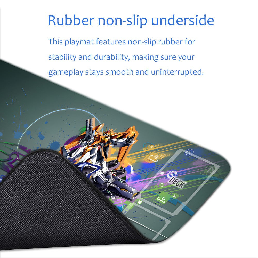 Gundam Playmat Suitable for GCG , includes Storage Bag, 24 x 14 inches (226518)