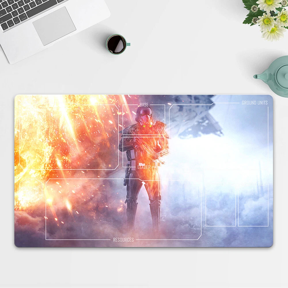 Playmat Death Trooper TCG Starwars : Unlimited Trading Card Game Mat Free Bag