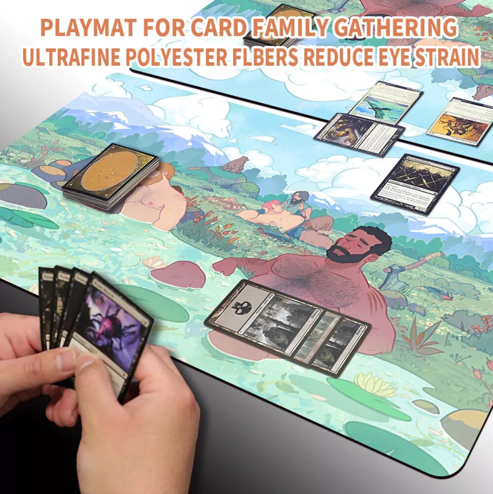 Bearscape - Magic The Gathering MTG Playmat TCG CCG MTG Playmat