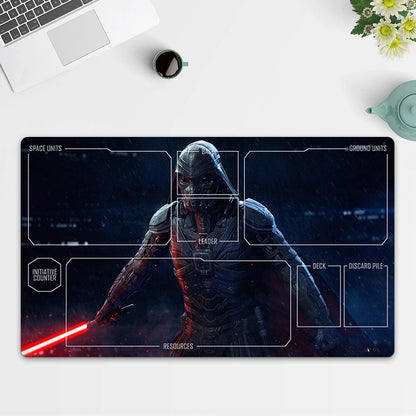 Playmat Darth Vader TCG Starwars : Unlimited Trading Card Game Play Mat Free Bag
