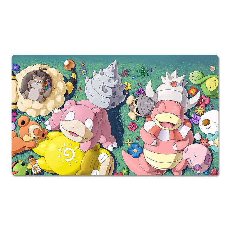 Teddiursa Pokemon Table Playmat PTCG TCG CCG Play Pad Trading Card Game Mat