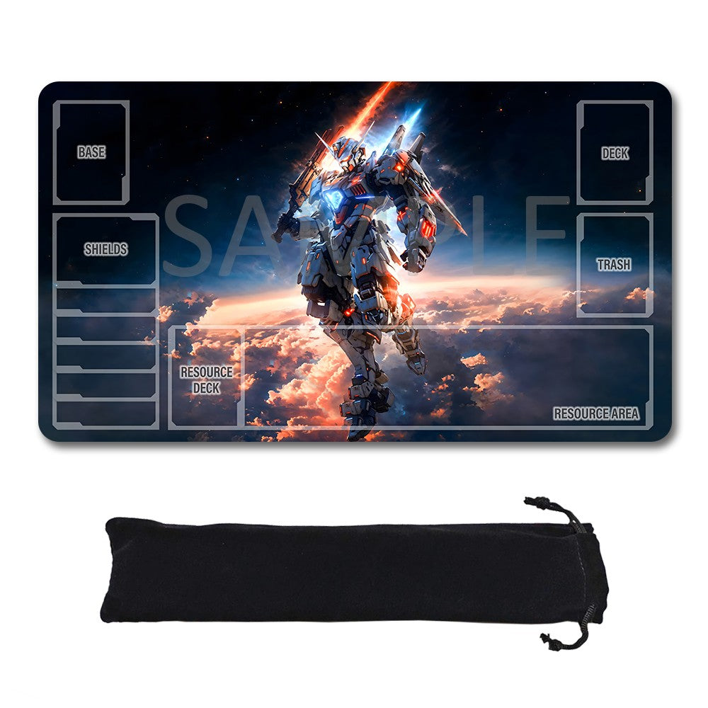 Gundam Playmat Suitable for GCG ,includes Storage Bag, 24 x 14 inches (GD5101414)