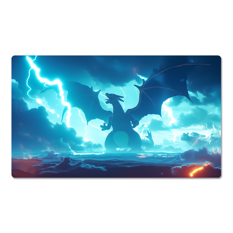 Charizard Board Game Pokemon Table Playmat Games Card Play Mat TCG CCG Mousepad
