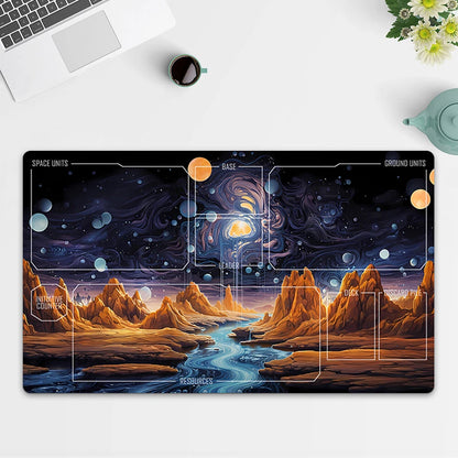 Playmat Landscape TCG Starwars : Unlimited Trading Card Game Mat Free Bag
