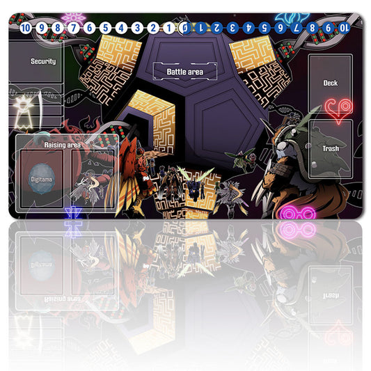 459568 - Board Game Digimon Playmat Games Mousepad for DTCG CCG Playmat.