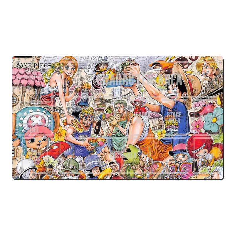 One Piece Manga Table Playmat CCG OPCG Play Mat Trading Card Game Pad Mousepad Deskmat