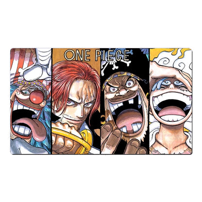 One Piece Four Emperors Table Playmat CCG OPCG Play Mat Trading Card Game Pad Mousepad Deskmat