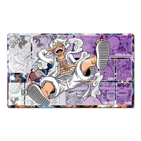 One Piece Monkey D. Luffy Table Playmat CCG OPCG Mat Trading Card Game Mousepad Deskmat New