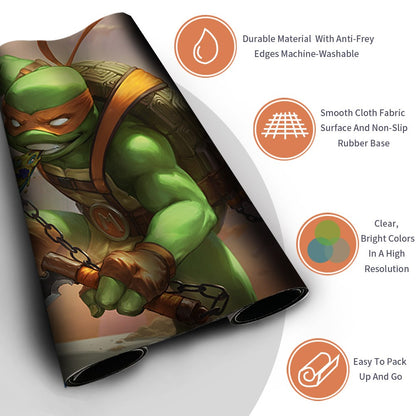 MICHELANGELO,WEIRDNESS TO 11-MTG Playmat | TCG CCG Card Game Mat | Non-Slip Base