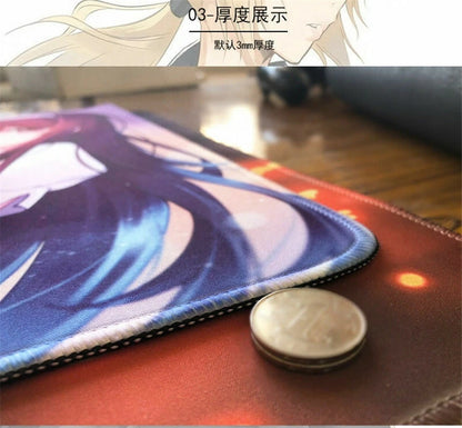 Anime Monster Musume Mouse Pad Miia Keyboard Work Mat Game Playmat 70x40cm