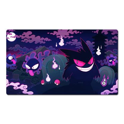 Gengar Board Game Pokemon Table Playmat TCG CCG Card Games Play Mat Mouse Pad