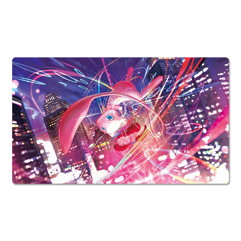 Mew Board Game Pokemon Table Playmat TCG CCG Mat Gaming Play Pad Mousepad