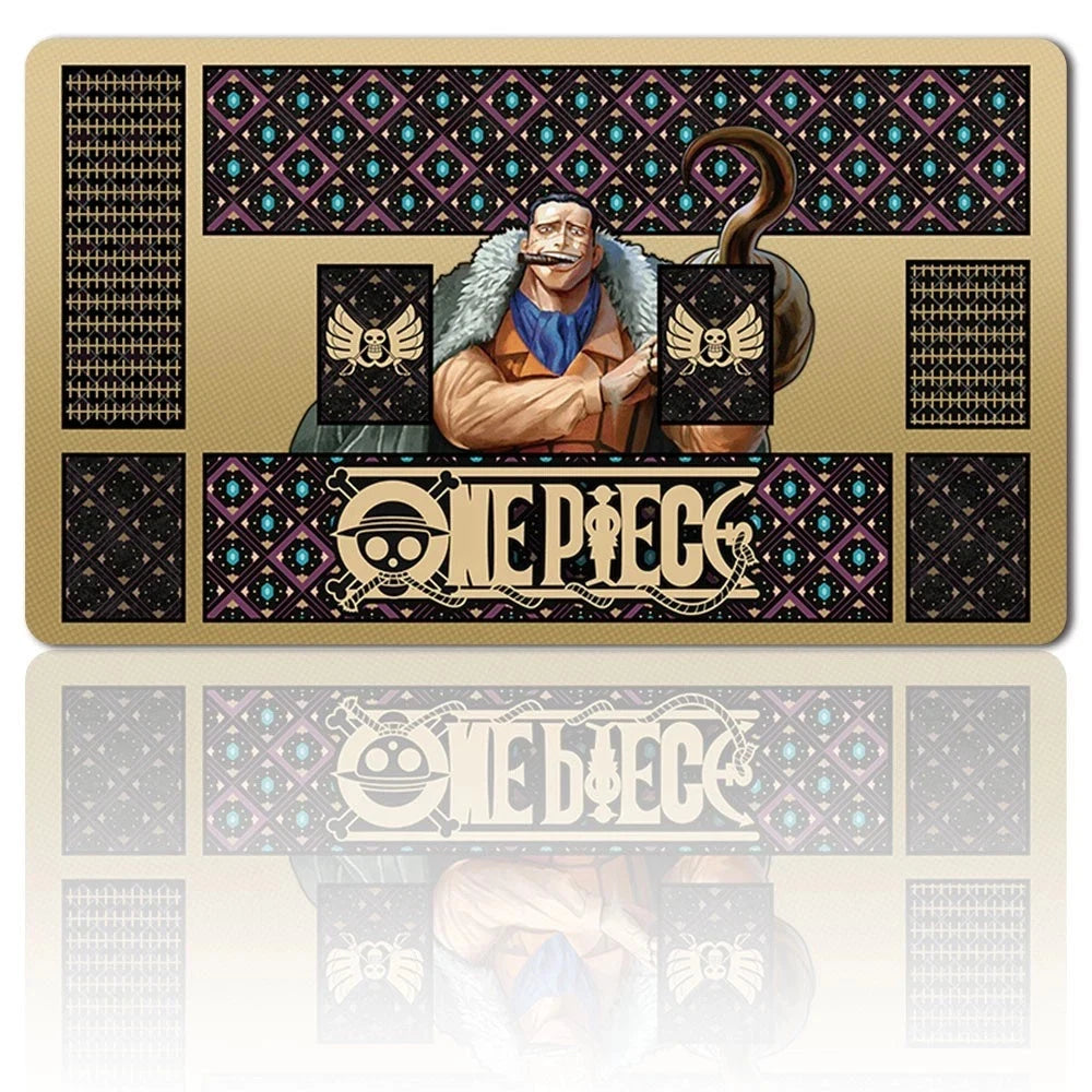 One Piece Playmat Games Mousepad Play Mat of TCG CCG CROCODILE Deskmat