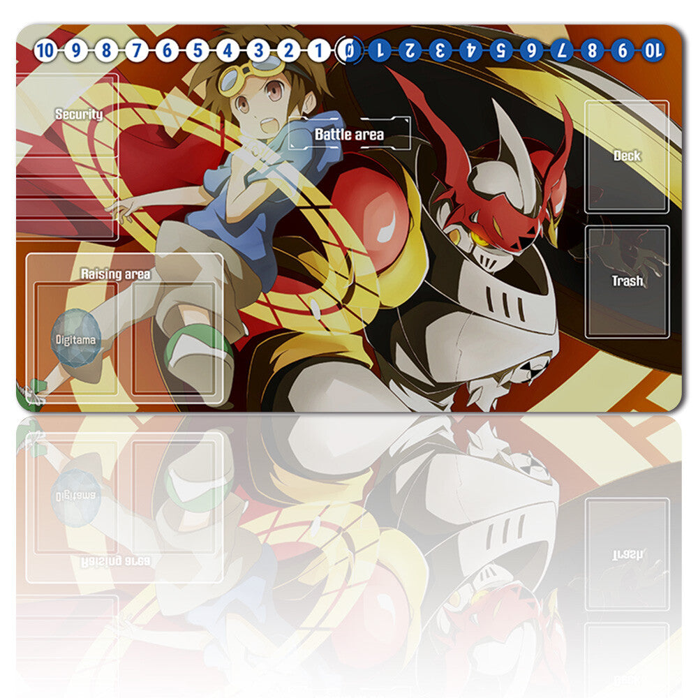 297031 - Board Game Digimon Playmat Games Mousepad for DTCG CCG Playmat.