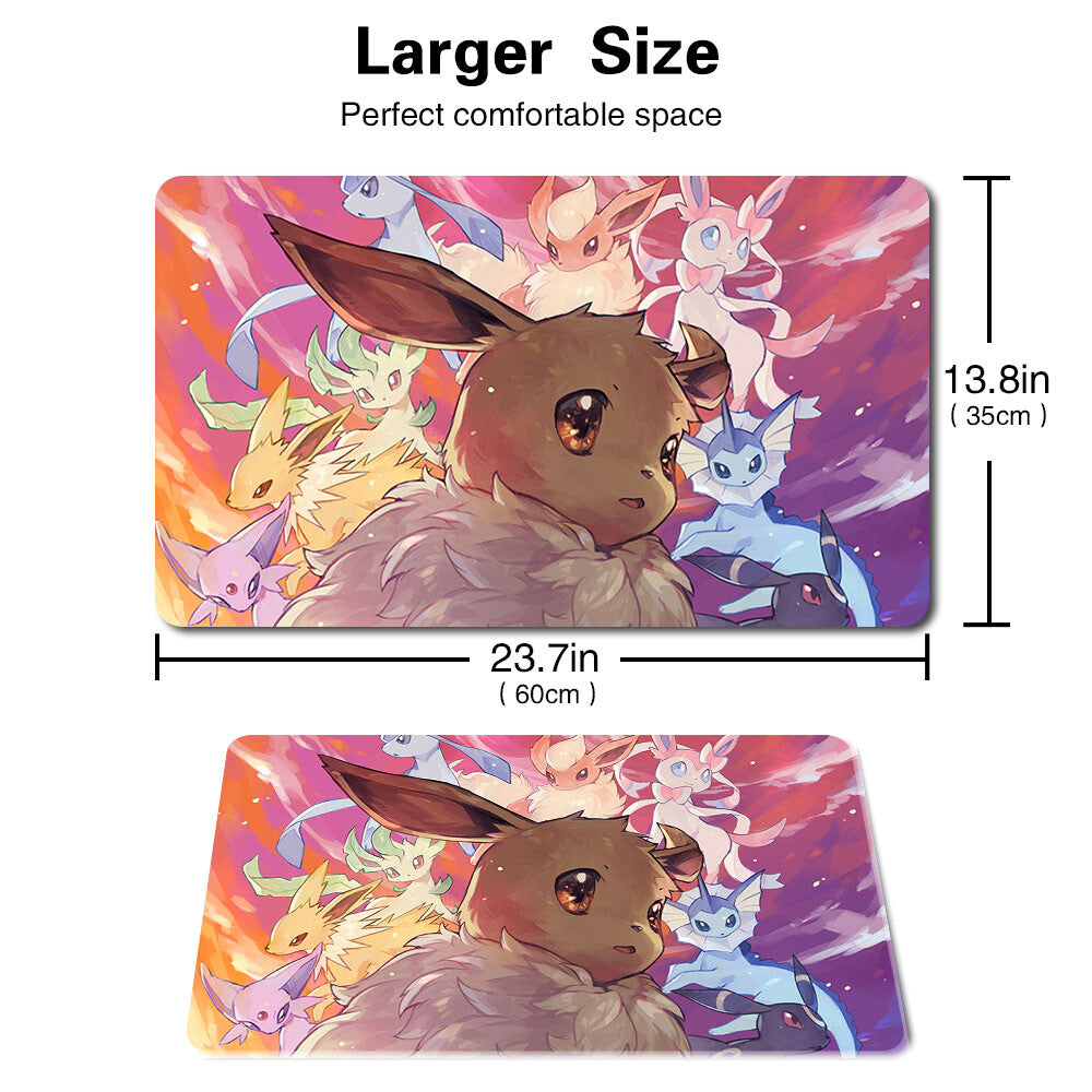 1303584 - Board Game Pokemon Eevee Playmat Games Mousepad Play Mat of TCG